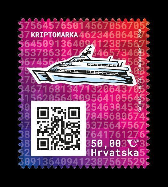 Alle Briefmarken: CRYPTO STAMP Kroatien 2020: Schiff – Neu (gemäss Beschreibung) aus Dagmersellen von dribbeldrago10