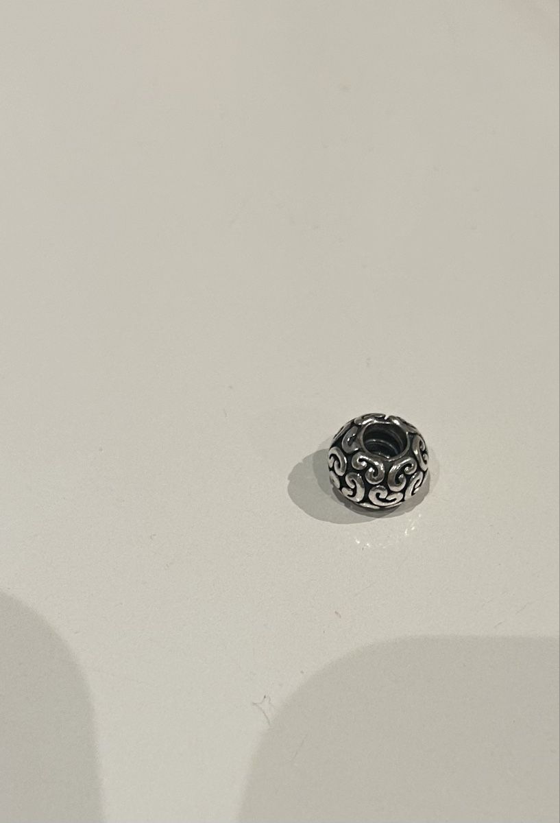 Pandora Ciondoli: Pandora Charm 925 Silber mit Wirbelmuster – Usato da Biberist venduto da Blatter123456789 1