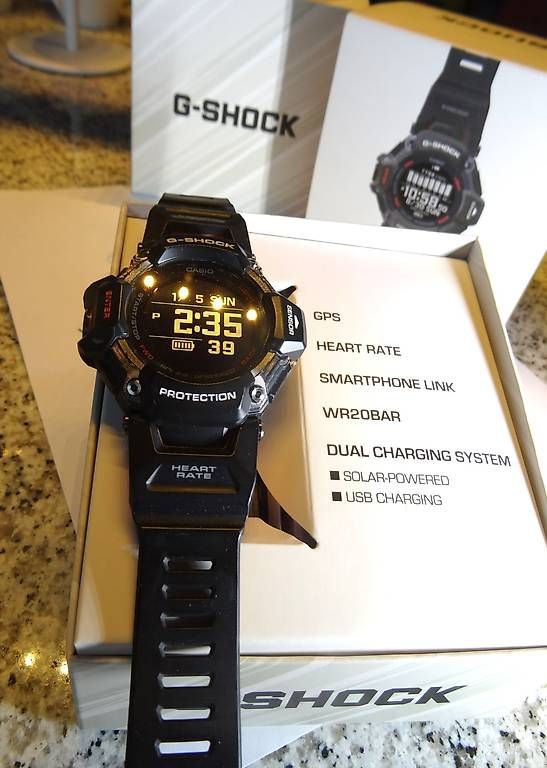Casio Smartwatch: Casio GBD-H 2000- 1AER mit GPS & Solar – Usato da Buttisholz venduto da rappirosen 1
