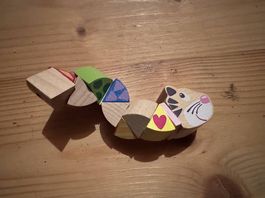 Biegeraupe Holz