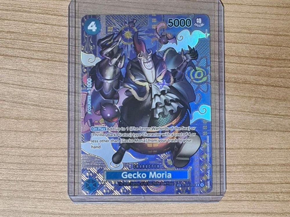 One Piece TCG: Gecko Moria - SP - OP08 (EN) (Neu (gemäss Beschreibung ...