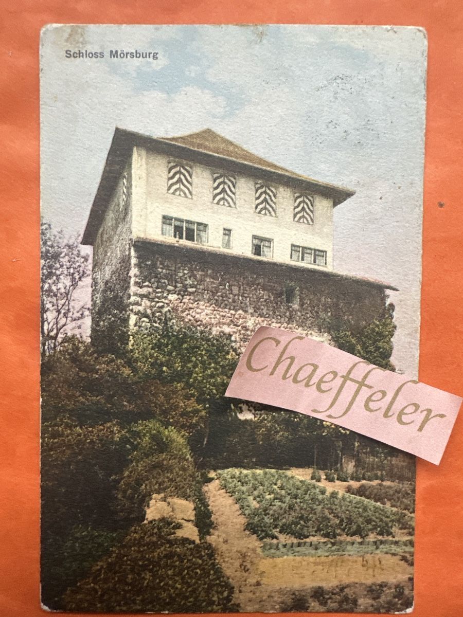 Cartoline postali: 1911  Schloss Mörsburg, Thurgau – Usato da Zürich venduto da Chaeffeler