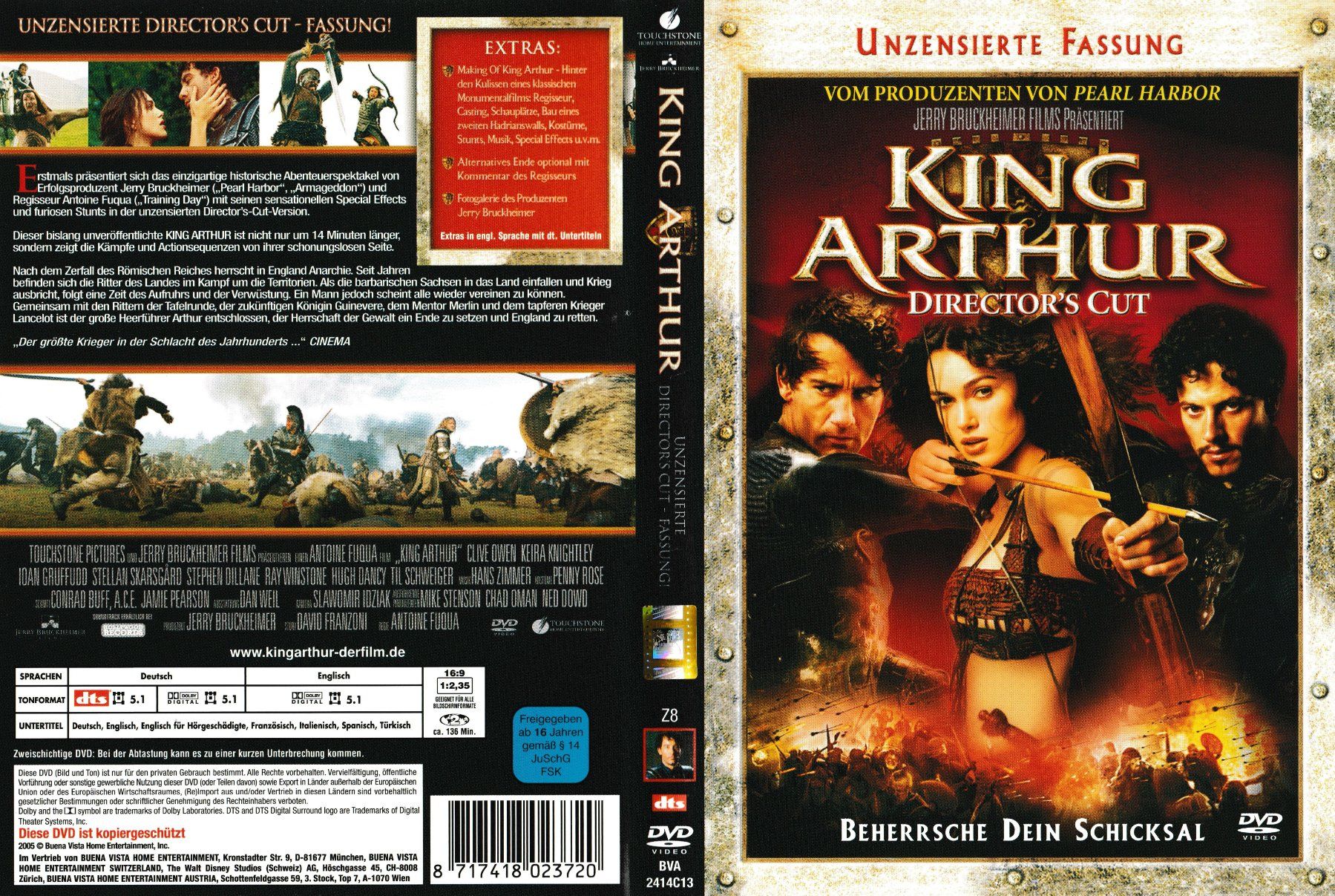Tutti i DVDs: DVD - King Arthur – Usato da Langnau am Albis venduto da MediaRescuerKeLoX