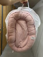 Babynest Julius Zöllner rosa gemustert neu in Tasche