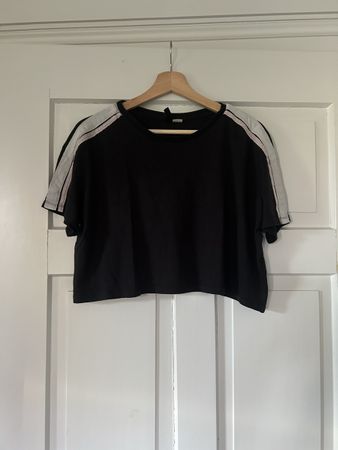 Cropped T-Shirt von H&M, Grösse S, Sommer
