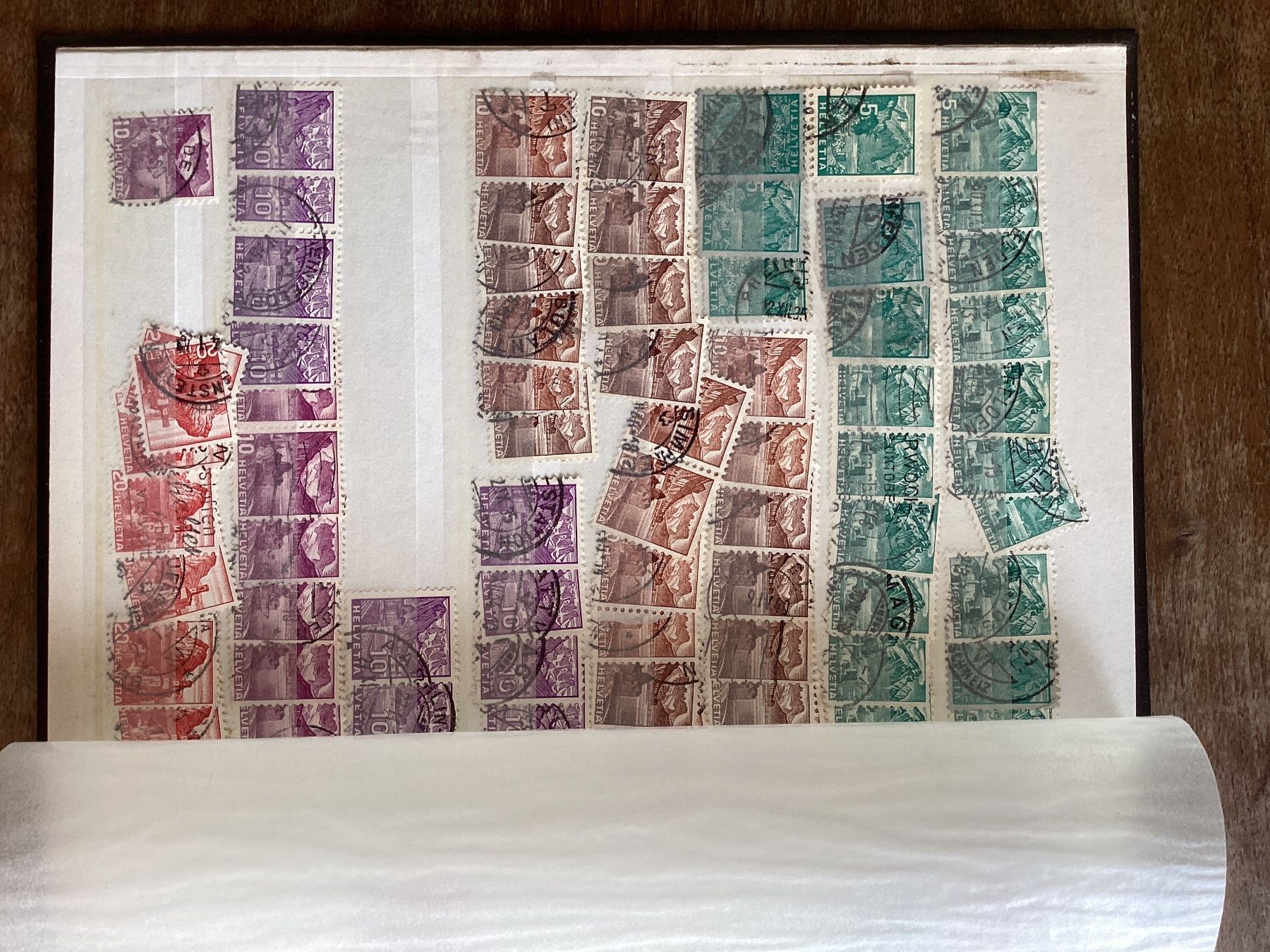 Tutti i francobolli: briefmarken album klein – Usato da Reinach BL venduto da andreas_mueller 2