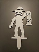 Halloween Deko - Gartendeko mit Geist Figur🎃👻