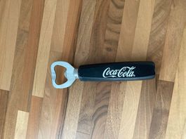 Flaschenöffner Coca Cola mit Holz Griff alt