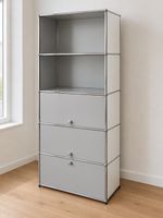 USM Haller Regal | 180 x 75 x 35 | 2 x Klappe & Schublade