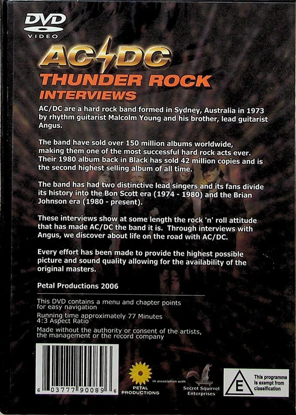 Tous les DVDs: AC/DC Interview DVD – Neuf avec emballage d'origine à Payerne par UpPower 1