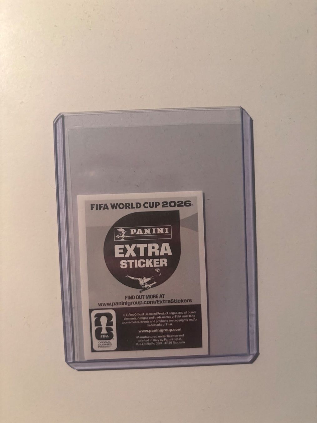 Panini Carte collezionabili: WM 2026 Extrasticker Mbappe Lila – Nuovo e nell'imballaggio originale da St. Gallen venduto da teletubbies 1