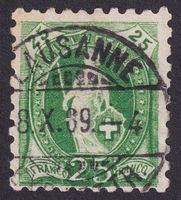 67B mit Vollstempel LAUSANNE VD