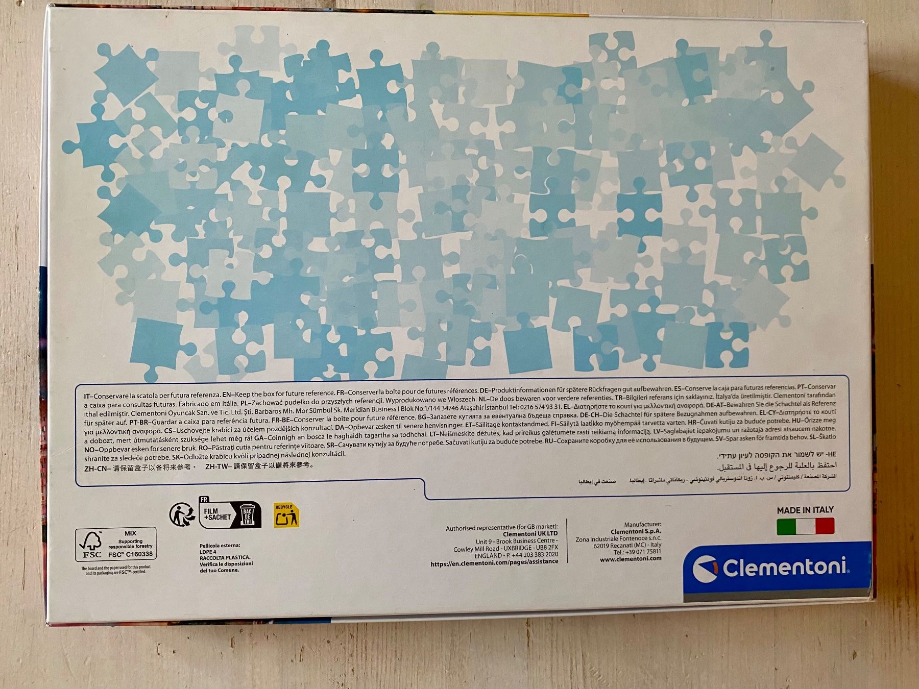 Clementoni Puzzles: Puzzle 1000 Teile – D'occasion à Unterägeri par Simonolga 1