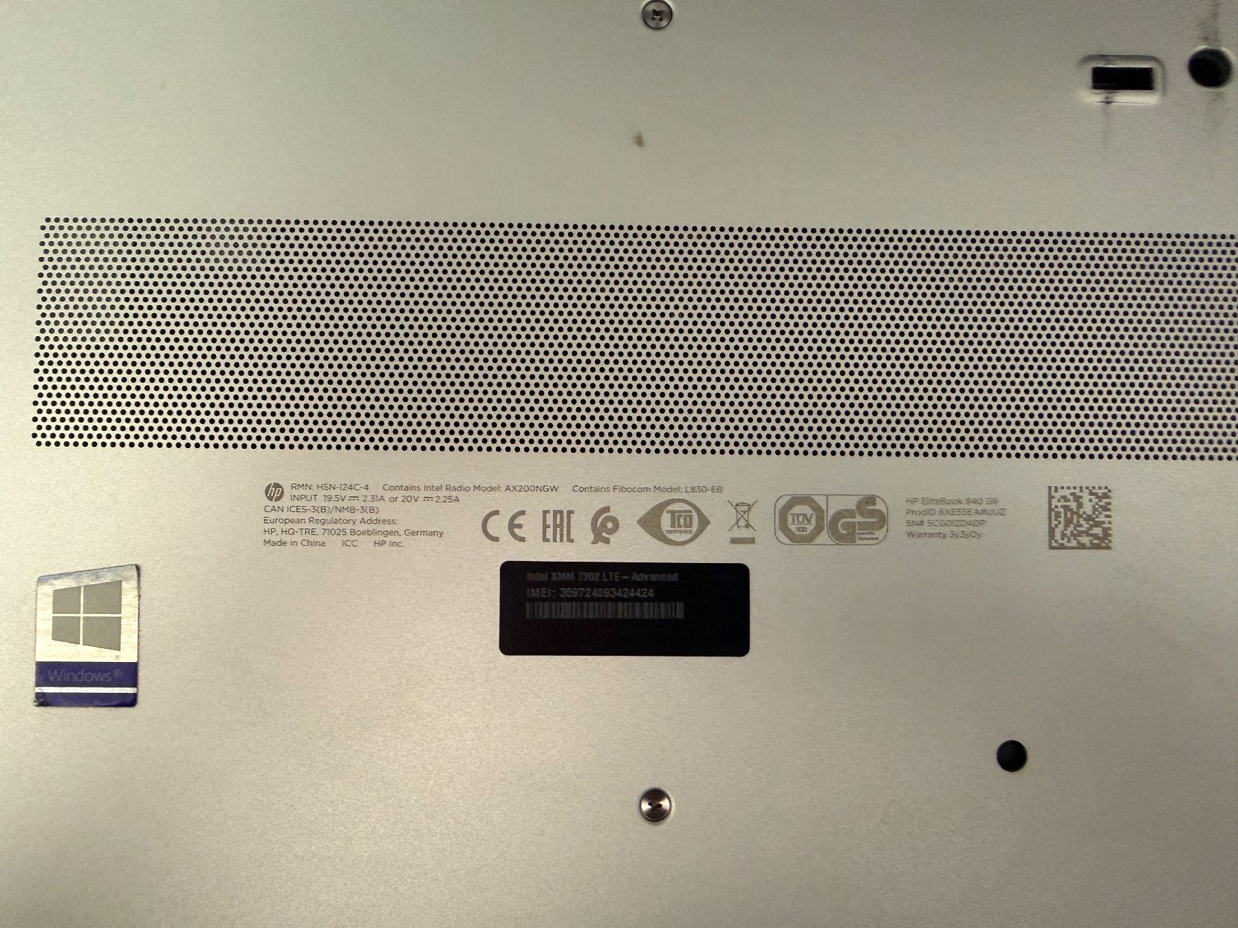 Hewlett Packard Notebook: HP Elitebook 840 G6 – Usato da Lanzenhäusern venduto da gtax11 3