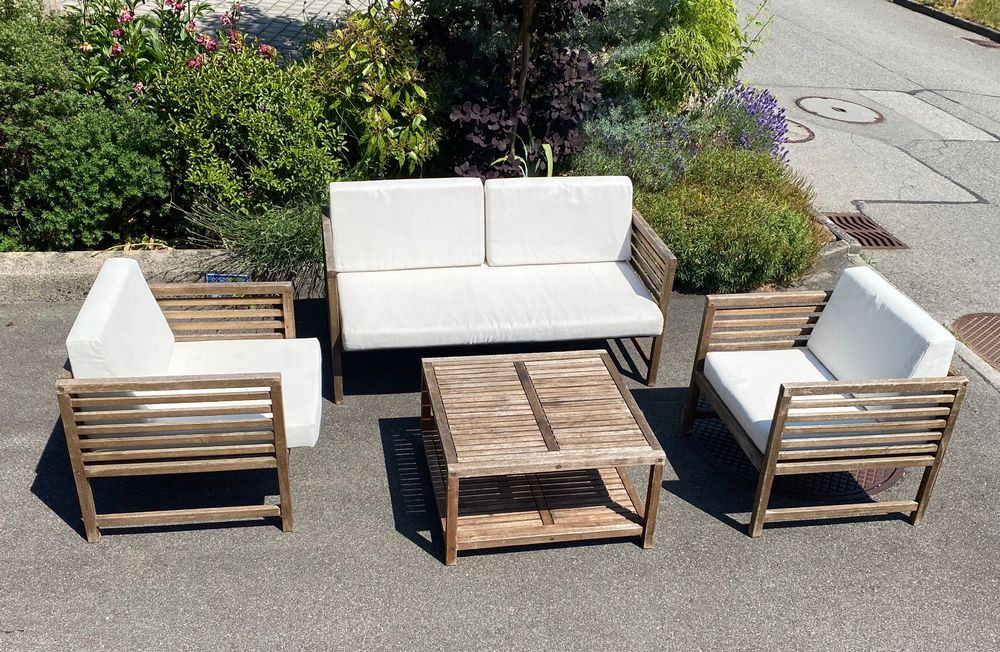 Gartenmöbel Garten Lounge Teakholz Kaufen auf Ricardo