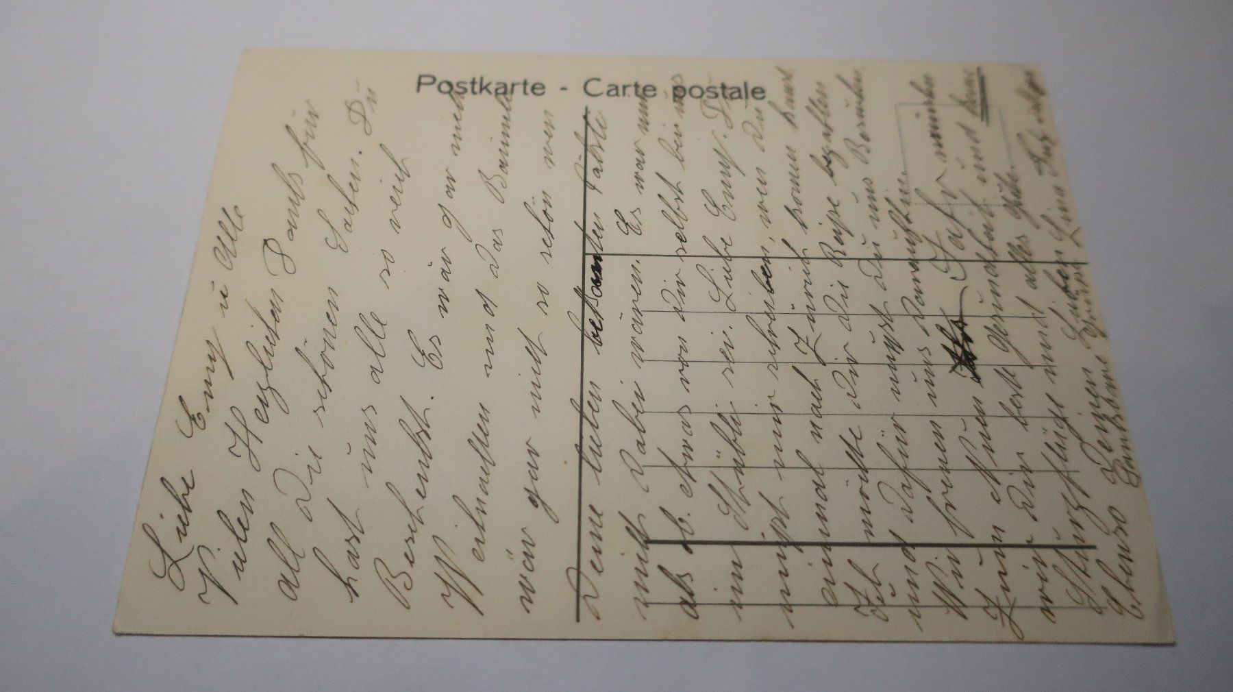 Ansichtskarten: Silhouette H A Munswyler 33 – Gebraucht aus Cormoret von Pascalll2001 4
