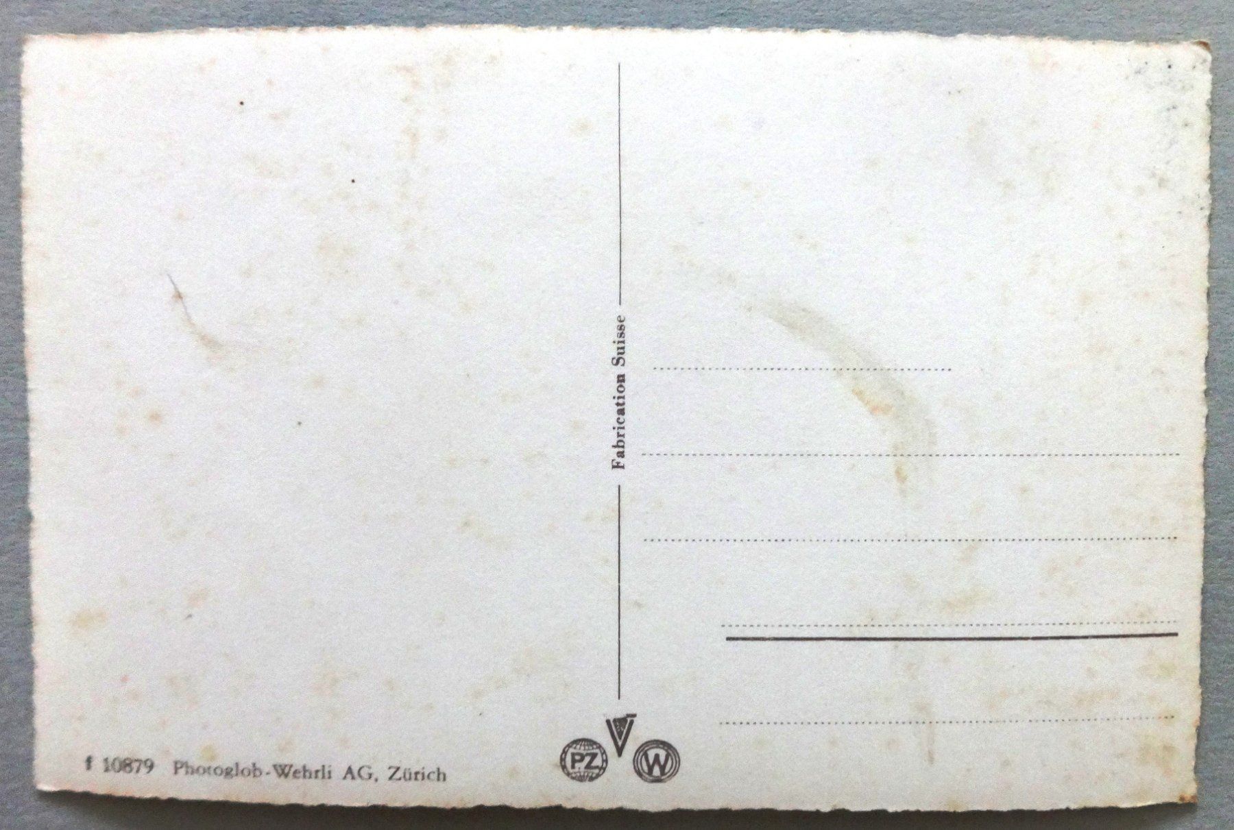 Cartoline postali: Lauterbrunnen mit Breithorn – Difettoso da Fétigny venduto da Billy2miny 1
