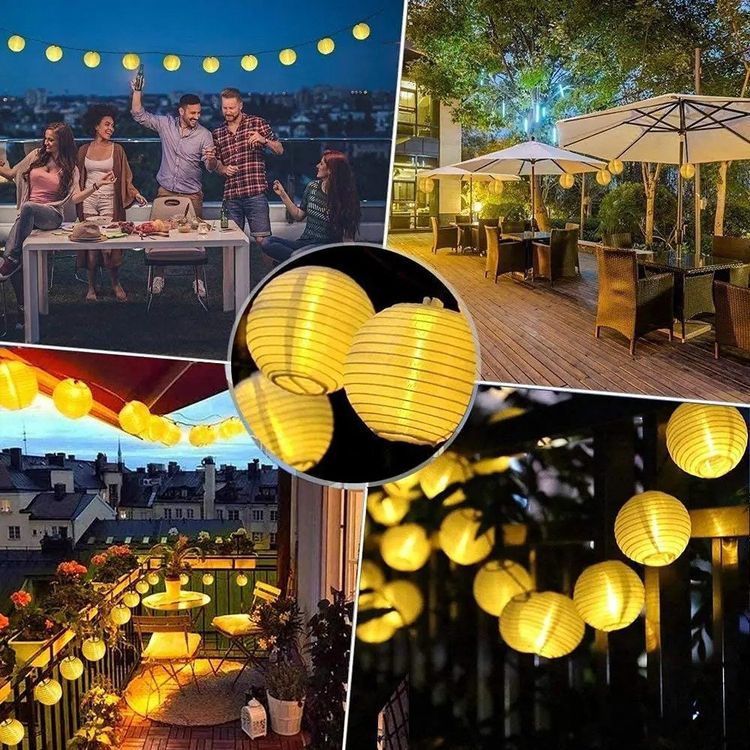 📌 NEU 6.5M LED Solar Outdoor Lichterkette Kaufen auf Ricardo