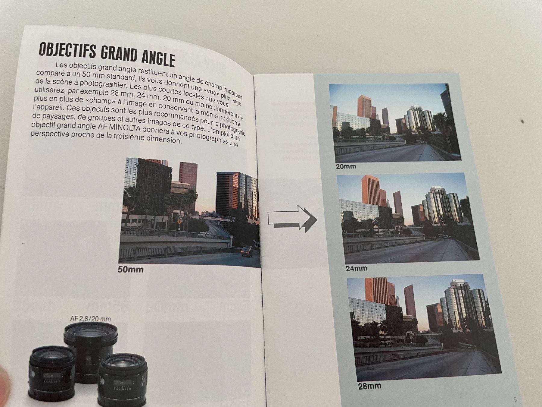 Libri: Brochure Minolta Objectifs Autofocus – Usato da Petit Lancy venduto da gil_hr6v 2