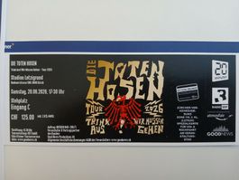 Die Toten Hosen am 20.06.2026 in Zürich