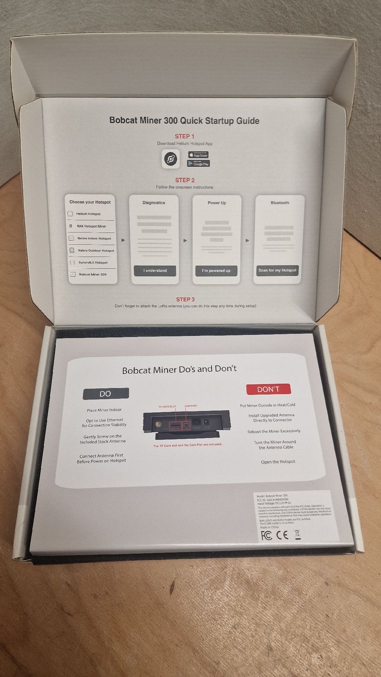 Bobcat Coin Miner: Bobcat Miner 300 Helium Hotspot Miner – Nuovo e nell'imballaggio originale da Stetten AG venduto da NE-Services 1