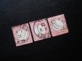 D  Mi 4/19/25  Deutsches Reich  1872  Mi 35 €
