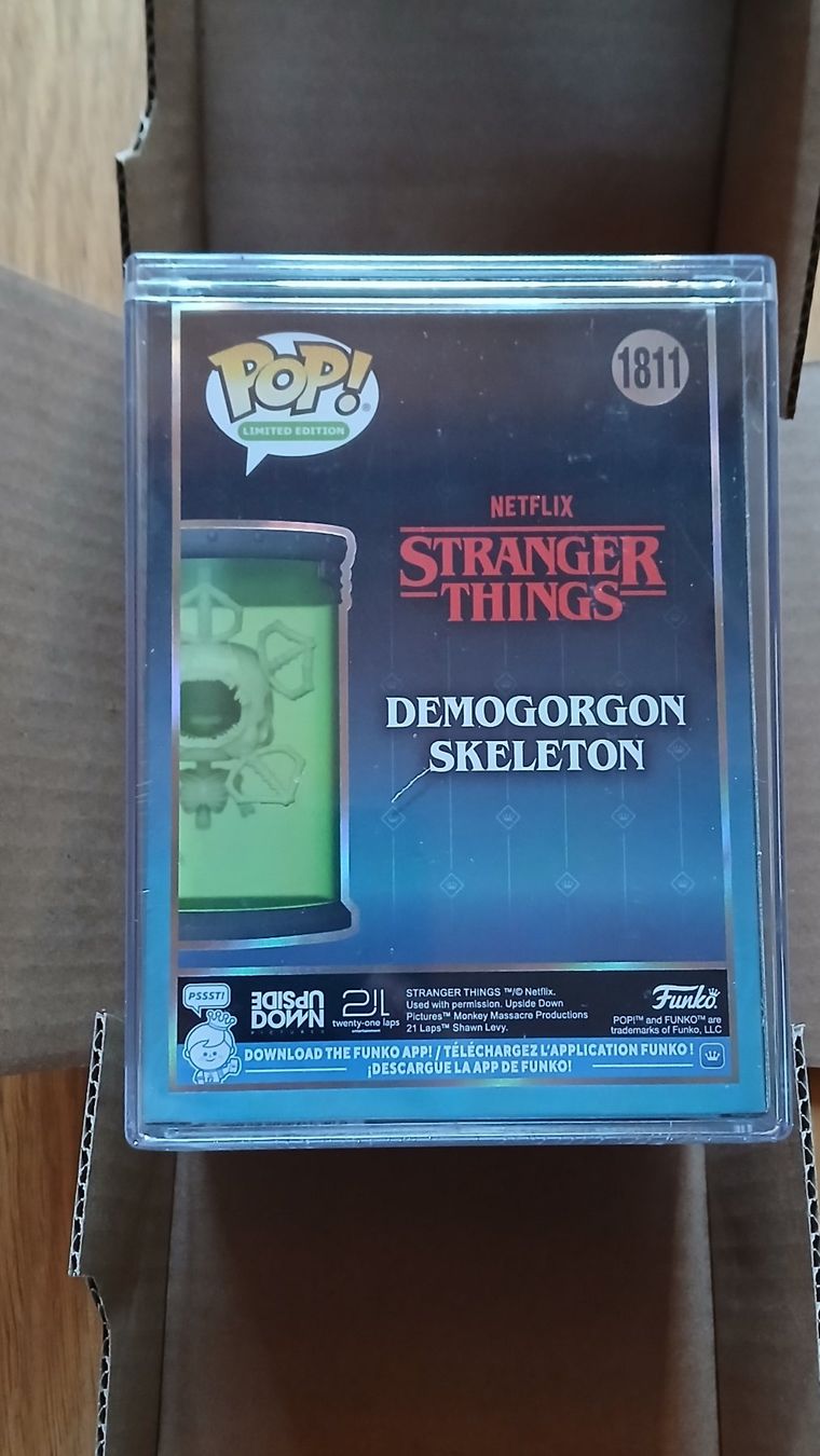Funko Figuren: Funko Pop Stranger Things Demogorgon Skeleton 1811 – Neu und originalverpackt aus Le Sentier von Funko-Pop-1979 4