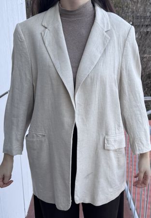 Elegante blazer in Lino e viscosa H&M - Taglia L