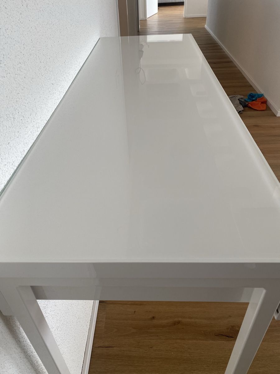 Ikea Tavoli da trucco: Schminktisch mit Glasplatte  – Usato da Winterthur venduto da JasonHa 5