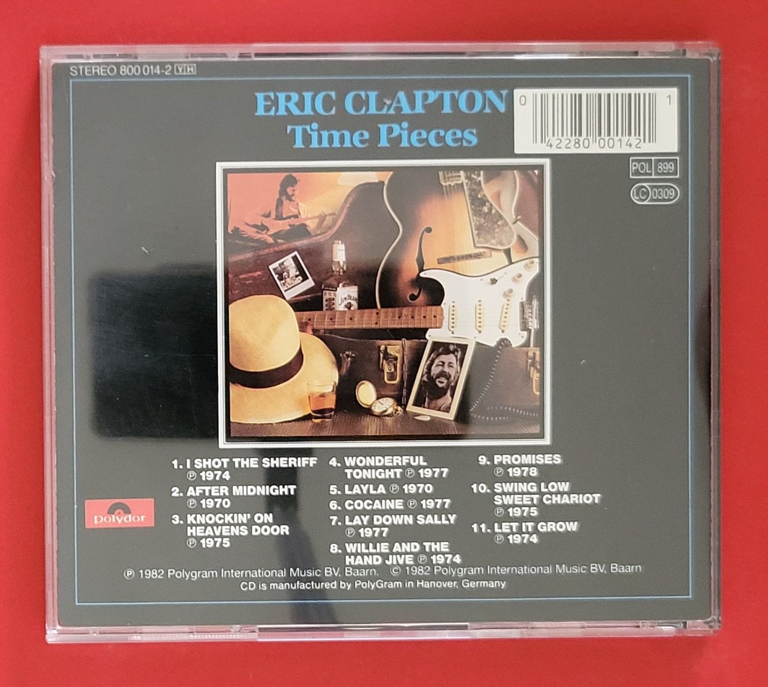 CD: CD - ERIC CLAPTON - Time Pieces – Usato da Pully venduto da Stewoui 1