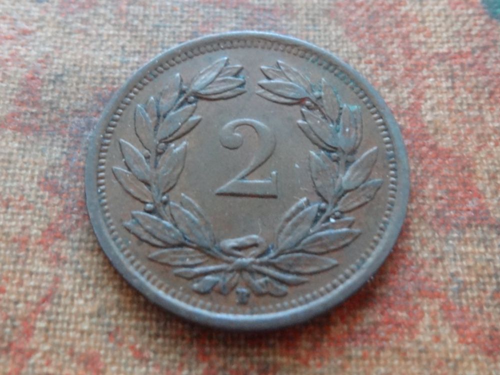 Tutti le monete: 2 Rp. 1931  (B) – Usato da Romanel-sur-Lausanne venduto da Swift13 1