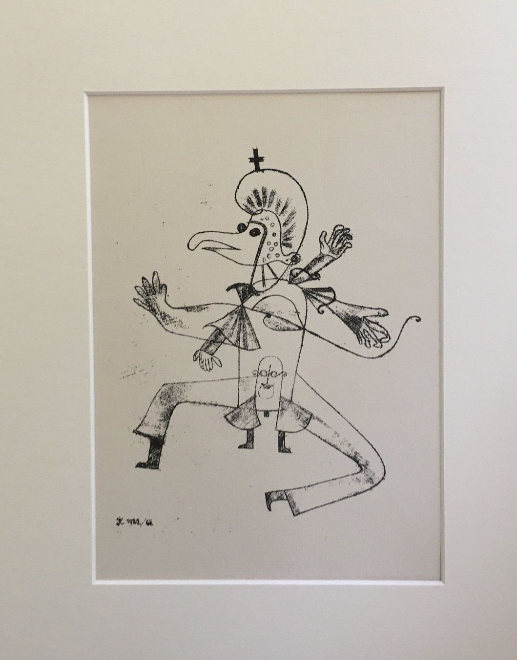 Grafica & Litografie: Paul Klee    "Narretei"  DRUCK – Usato da Nennigkofen venduto da juhit 3