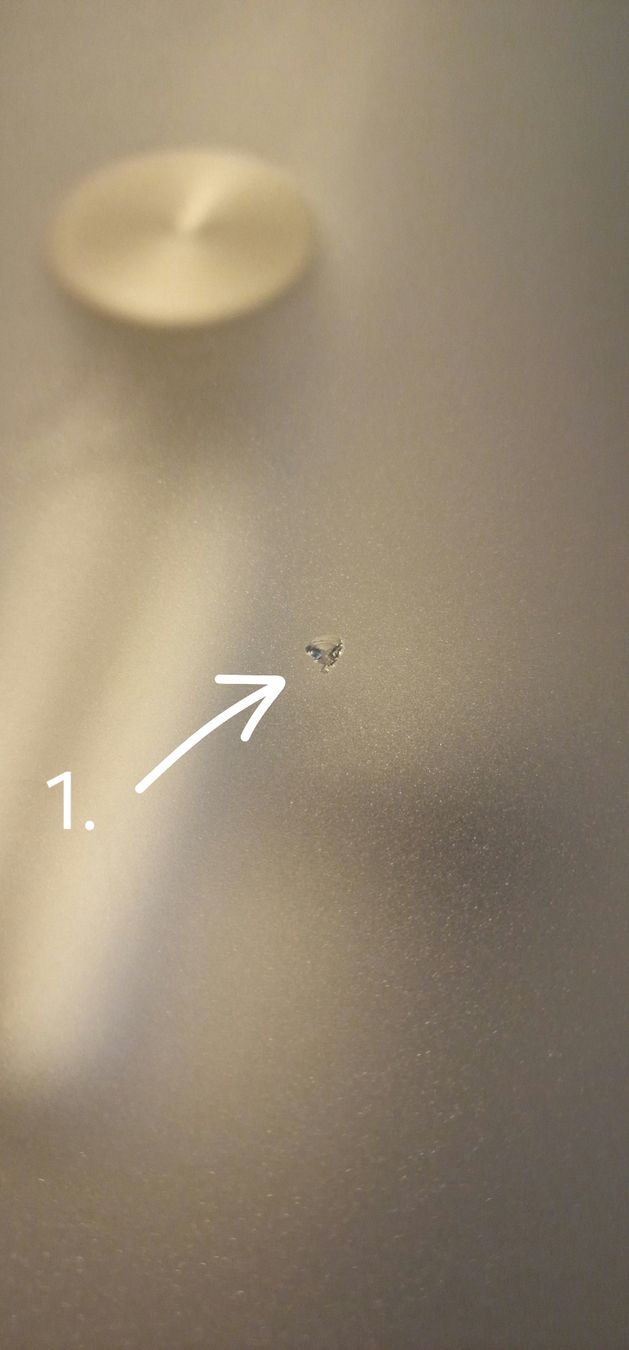 Pfister Tavoli: Glastisch matt mit 6 Lederstühlen – Usato da Root venduto da AtschyFragrance 9