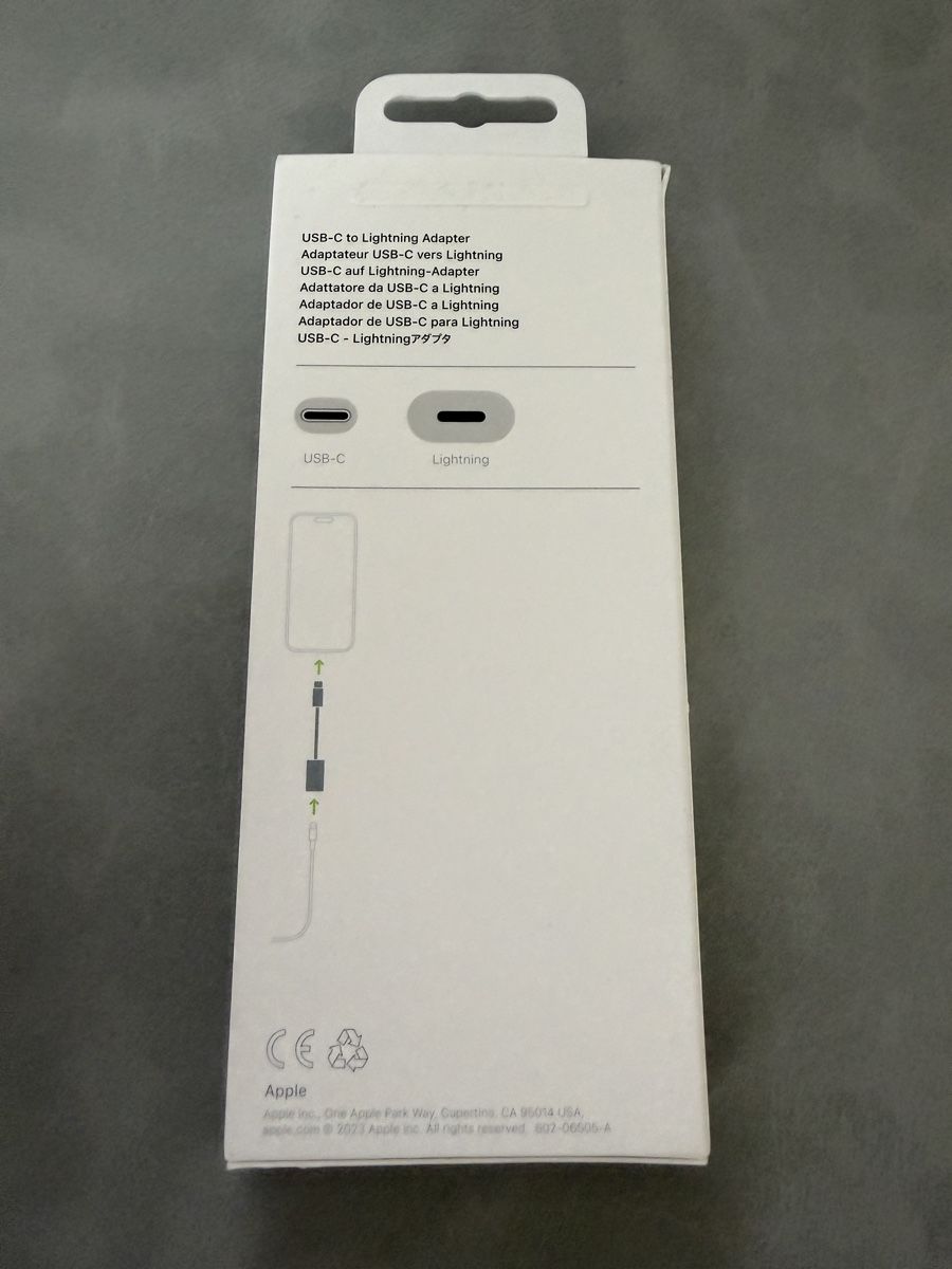 Apple Unità & Adattatore: Apple USB-C zu Lightning Adapter NEU – Nuovo (secondo la descrizione) da Gossau SG venduto da Makijali 1