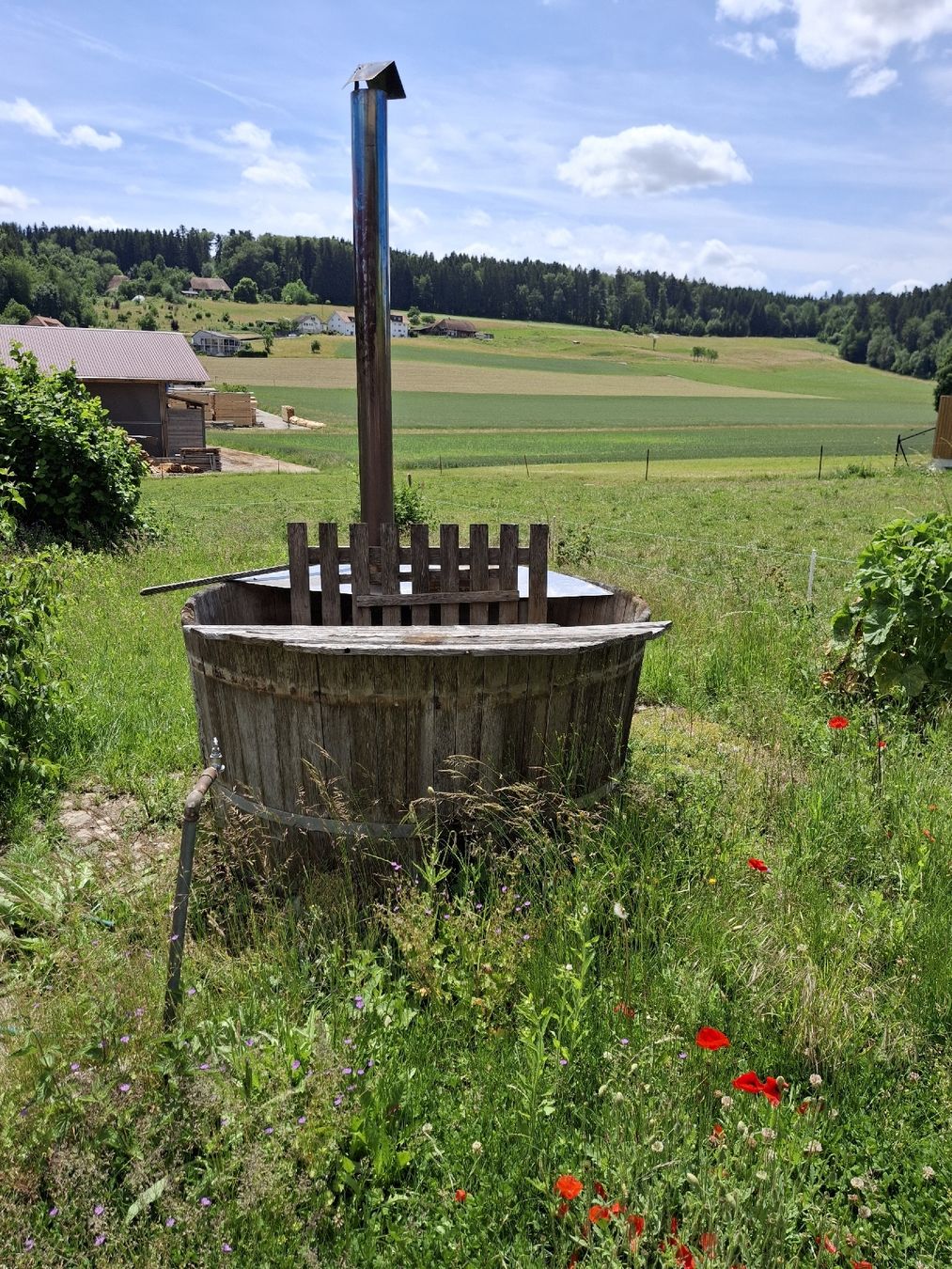 Altre Decorazioni per giardino: Holz Badezuber Hot Pot – Usato da Ichertswil venduto da Saskaton1960