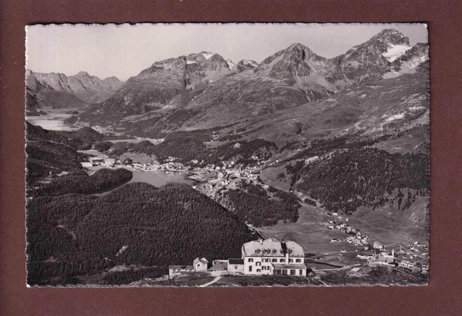 Cartoline postali: MUOTTAS-MURAIGL - 1952 – Usato da Pully venduto da nicecards
