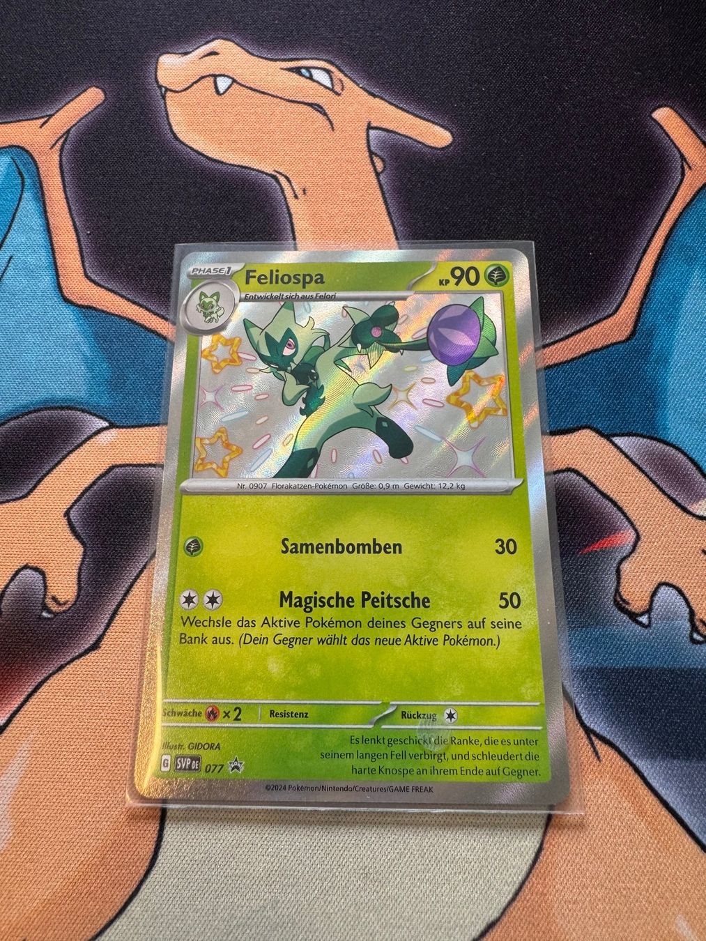 Pokémon Carte collezionabili: Feliospa (SVP 077) - Promo – Nuovo (secondo la descrizione) da Bülach venduto da Pfrenzel