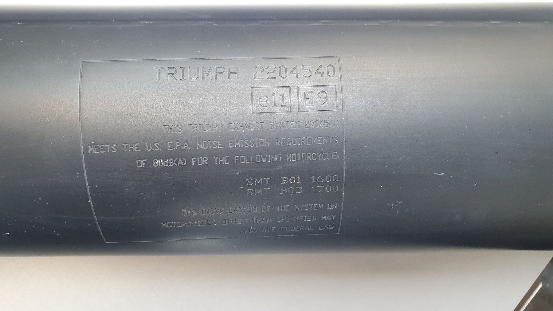 Triumph Échappements: Triumph Thunderbird 1700 Auspuff – D'occasion à Benken SG par JoBla_ 5