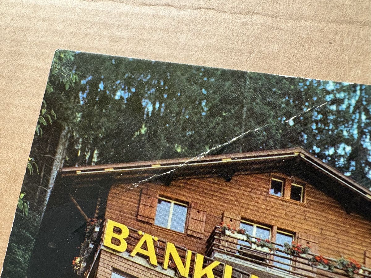 Cartoline postali: AK von Restaurant Bänklialp / Engelberg – Usato da Rümlang venduto da Kartenpost1 1