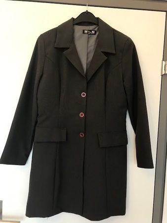 Langer Blazer taupefarben