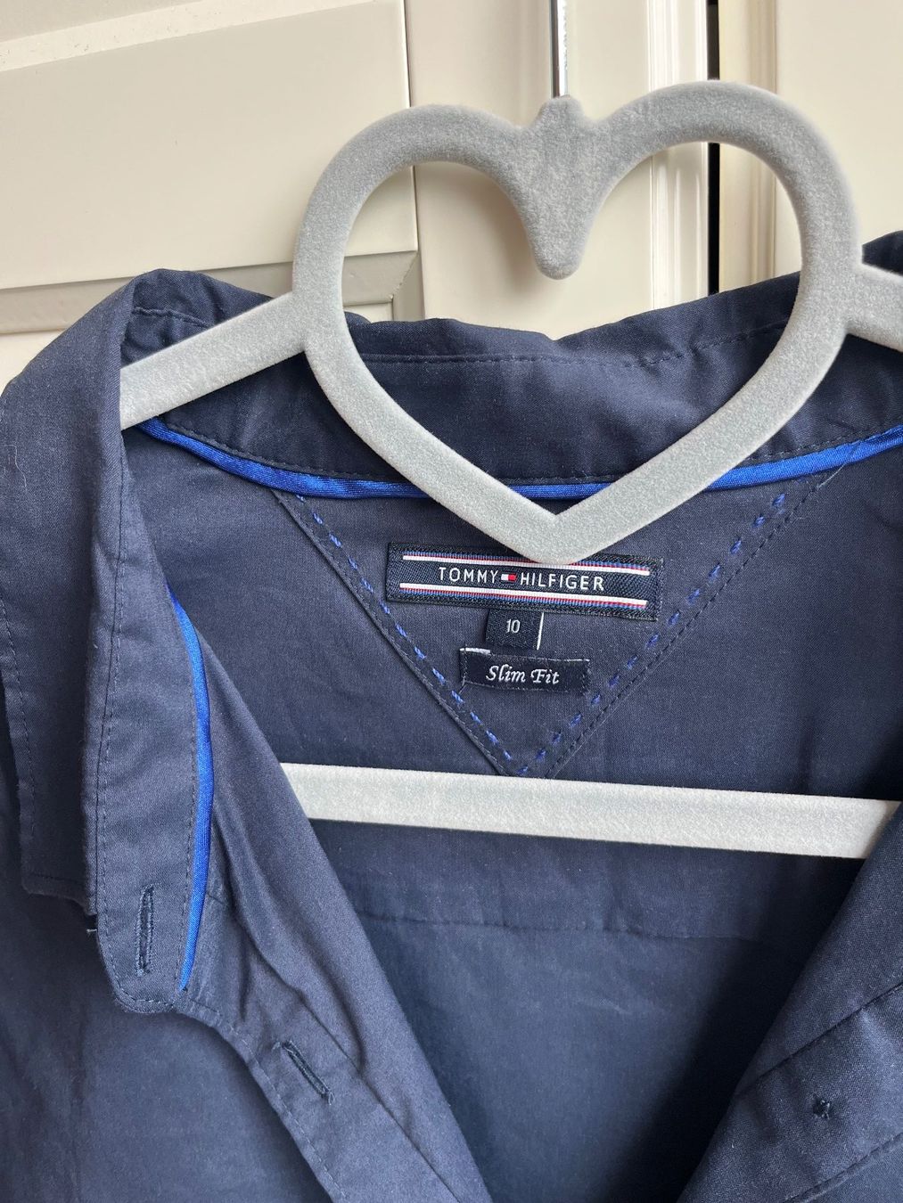Tommy Hilfiger Camicette: Tommy Hilfiger Bluse dunkelblau – Nuovo (secondo la descrizione) da Oetwil an der limmat venduto da Sual