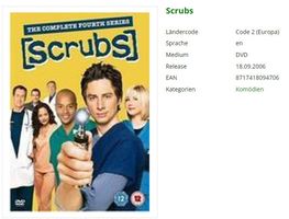 Scrubs - Die komplette 4. Staffel (DVD)