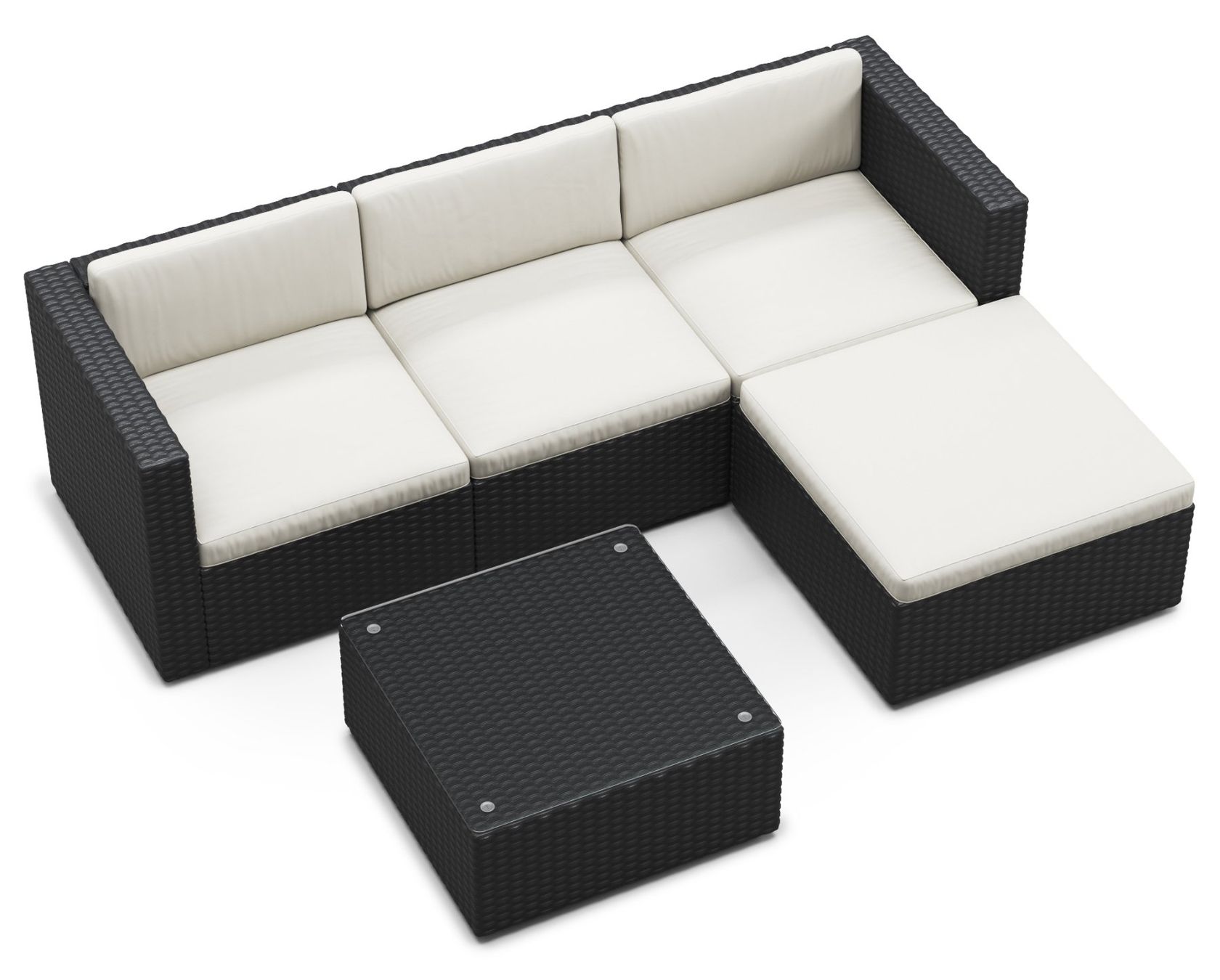 Divani: Rattan Lounge MALIBU - Gratis Versand – Nuovo e nell'imballaggio originale da Kleinwangen venduto da meinwarenkorb.ch 3