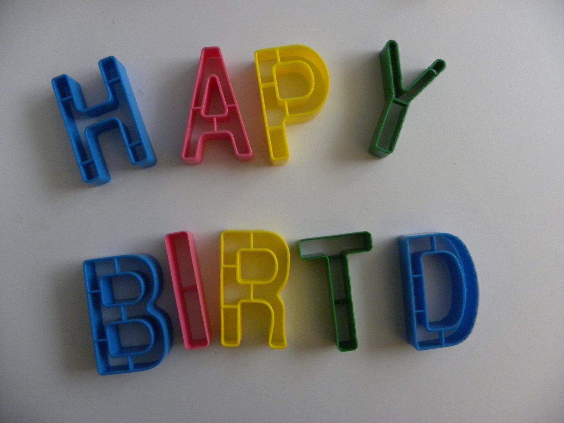 Teglie da forno: Ausstechformen HAPPY BIRTHDAY Backen – Usato da Walterswil SO venduto da Jerry_maus