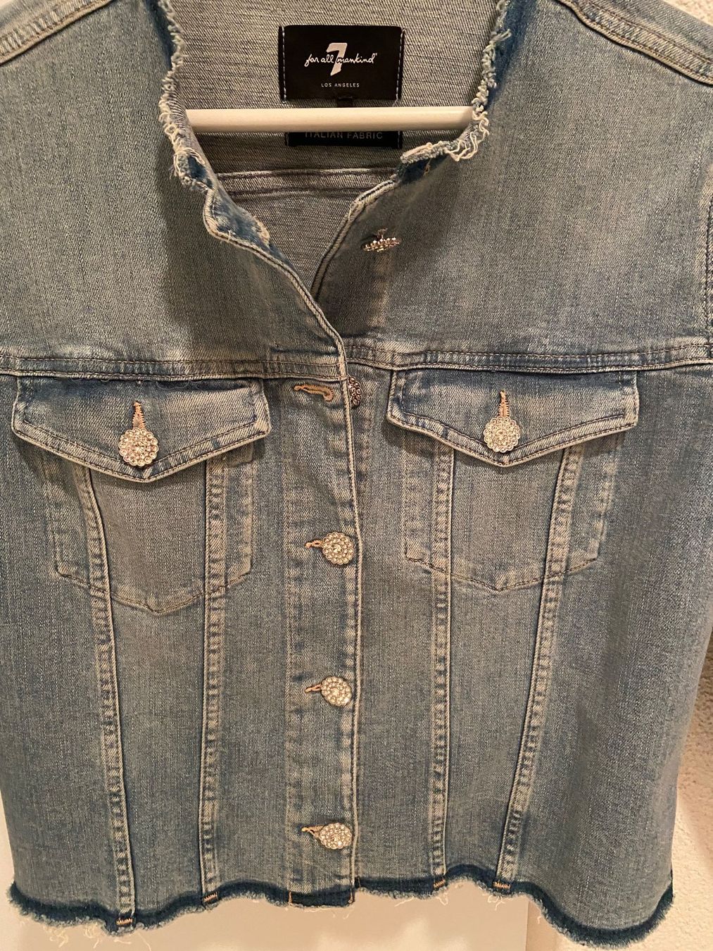 Mankind Giacche: 7 for all mankind - Jeansjacke mit 7/8 Ärmeln – Usato da Hausen AG venduto da ENDLIFT 5