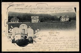 AK Aarburg, Höhe mit Villen und Säli