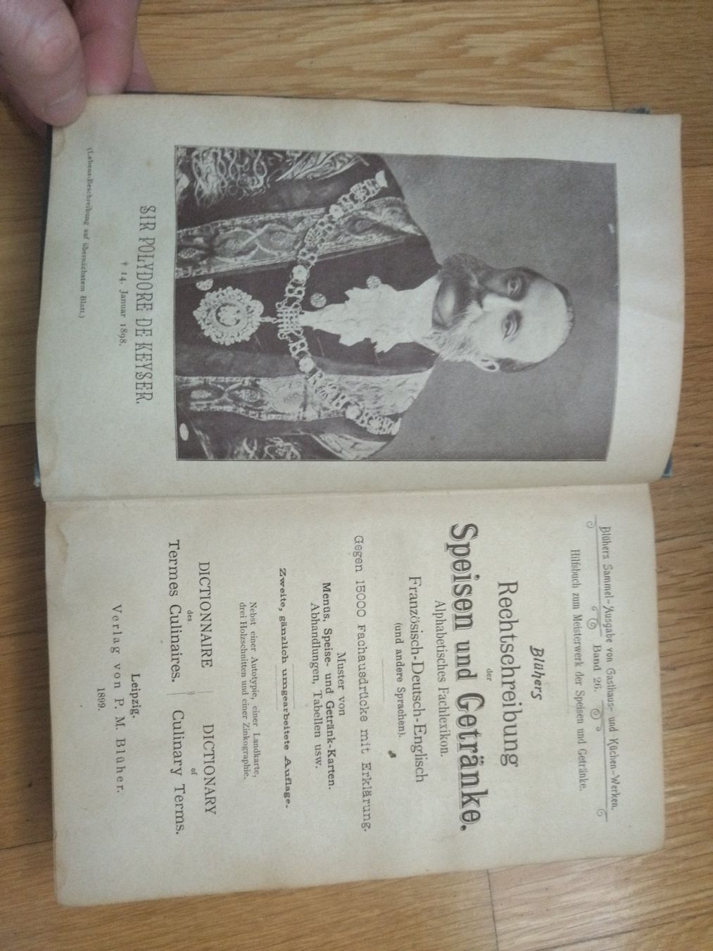 Libri: Kochbuch antik 1899 – Usato da Felben-Wellhausen venduto da bananajoe8474 2