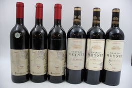 3x Château Meyne 2022 und 3x Trésor Rouge 2023 (26060560Z)