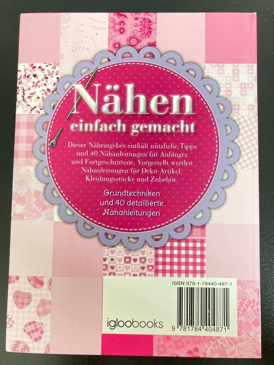 Livres: NÄHEN einfach gemacht: 40 Anleitungen (Taschenbuch) – Neuf (Voir description) à Frauenfeld par SCHATZtruhe369 1