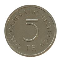 5 Franken 1976 Murten